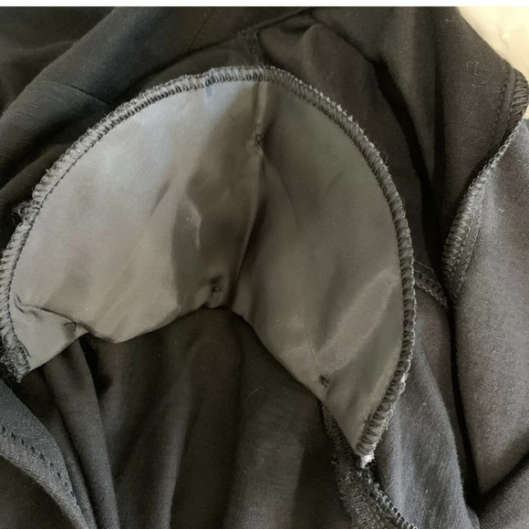 Chico's Women’s Large Black Fabulous Knit Blazer Cardigan Jacket - Picture 6 of 7